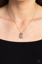 Load image into Gallery viewer, Paparazzi Jewelry Necklace Leave Your Initials - Silver - E