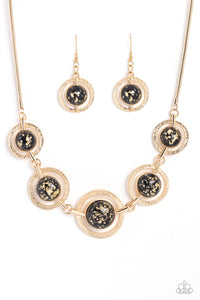 Paparazzi Jewelry Necklace Sophisticated Showcase - Black