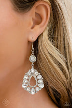 Load image into Gallery viewer, Paparazzi Jewelry Earrings Happily Ever Exquisite - White