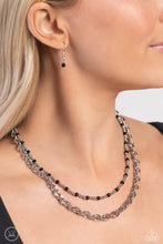 Load image into Gallery viewer, Paparazzi Jewelry Necklace A Pop of Color - Black