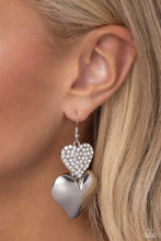 Load image into Gallery viewer, Paparazzi Jewelry Earrings Charming Connection - White
