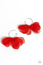Load image into Gallery viewer, Paparazzi Jewelry Earrings Chiffon Class - Red