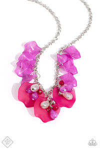 Paparazzi Jewelry Necklace Lush Layers - Pink