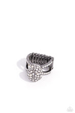 Load image into Gallery viewer, Paparazzi Jewelry Ring Polished Pageant - Black