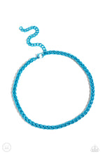 Load image into Gallery viewer, Paparazzi Jewelry Necklace Braided Battalion - Blue