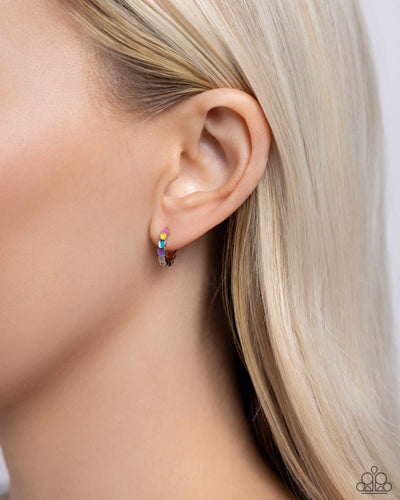 Paparazzi Jewelry Earrings Delicate Dalliance - Multi