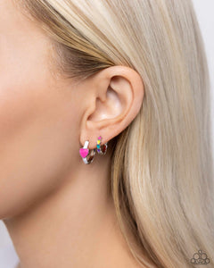 Paparazzi Jewelry Earrings Delicate Dalliance - Multi