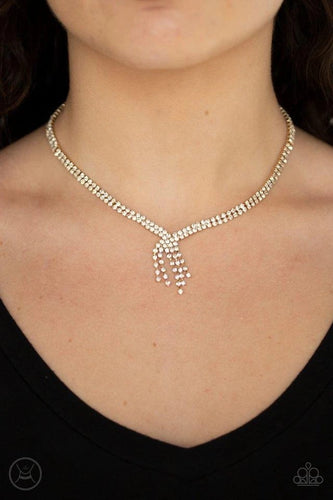Paparazzi Jewelry Necklace Ante Up - Gold