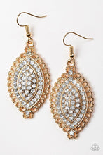 Load image into Gallery viewer, Paparazzi Jewelry Earrings Pretty Prestigious Gold