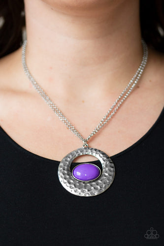 Paparazzi Jewelry Necklace Viva Vivacious Purple