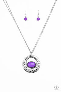 Paparazzi Jewelry Necklace Viva Vivacious Purple