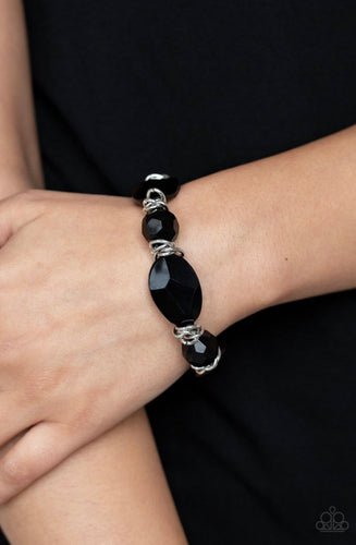 Paparazzi Jewelry Bracelet Savor The Flavor - Black