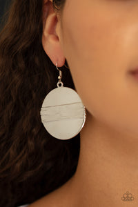 Paparazzi Jewelry Earrings Ultra Uptown - Silver