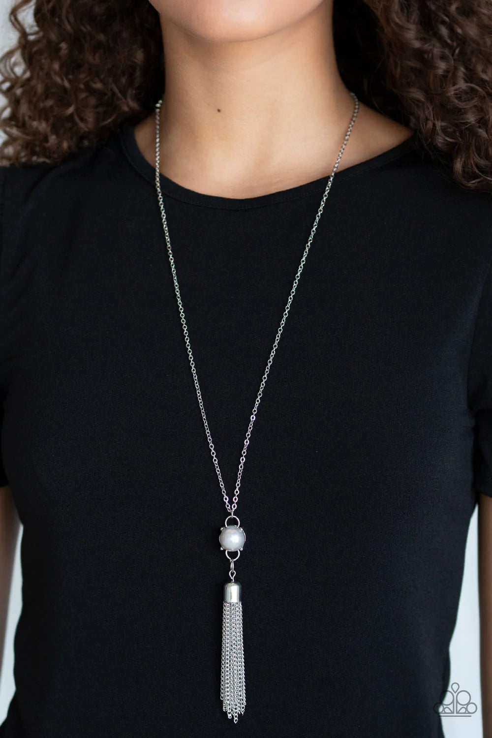 Paparazzi Jewelry Necklace Diva Dance Party - Silver