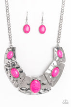 Load image into Gallery viewer, Paparazzi Jewelry Necklace RULER In Favor - Pink