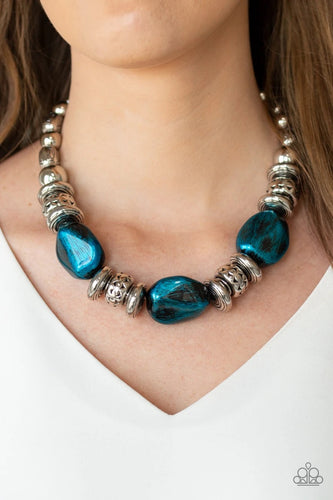 Paparazzi Jewelry Necklace Colorfully Confident - Blue