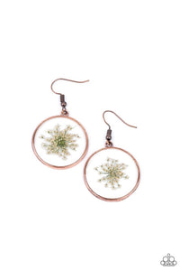 Paparazzi Jewelry Earrings Happily Ever Eden - Copper