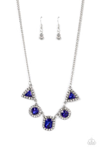 Paparazzi Jewelry Necklace Posh Party Avenue - Blue