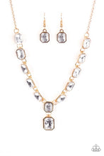 Load image into Gallery viewer, Paparazzi Jewelry Necklace The Right To Remain Sparkly - Gold