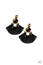 Load image into Gallery viewer, Paparazzi Jewelry Earrings One Big Party ANIMAL - Black