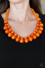 Load image into Gallery viewer, Paparazzi Jewelry Wooden Caribbean Cover Girl - Orange