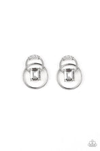 Load image into Gallery viewer, Paparazzi Jewelry Earrings Dangerously Dapper White