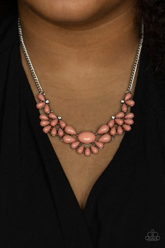 Paparazzi Jewelry Necklace Secret GARDENISTA - Pink