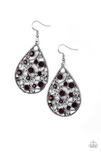 Load image into Gallery viewer, Paparazzi Jewelry Earrings Certainly Courtier Purple