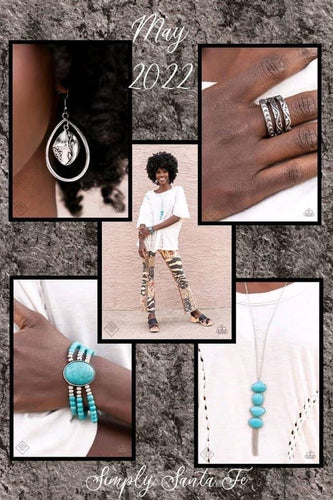 Paparazzi Jewelry Fashion Fix Simply Santa Fe 0522