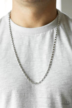 Load image into Gallery viewer, Paparazzi Jewelry Men Free Agency - Silver