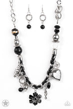 Load image into Gallery viewer, Paparazzi Jewelry Necklace Charmed, I Am Sure - Black
