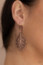 Load image into Gallery viewer, Paparazzi Jewelry Earrings One Vine Day - Copper
