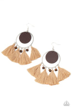 Load image into Gallery viewer, Paparazzi Jewelry Earrings Yacht Bait - Brown