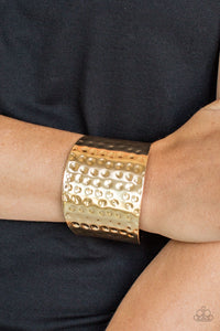 Paparazzi Jewelry Bracelet Wonderfully Wonder Women Gold