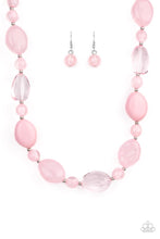 Load image into Gallery viewer, Paparazzi Jewelry Necklace Staycation Stunner - Pink