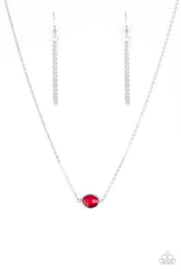 Paparazzi Jewelry Earrings Fashionably Fantabulous - Red