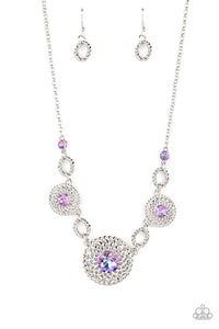 Paparazzi Jewelry Necklace Cosmic Cosmos - Purple