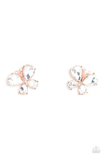 Load image into Gallery viewer, Paparazzi Jewelry Earrings Winged Whimsy - Copper