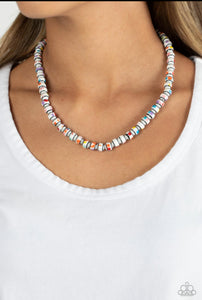 Paparazzi Jewelry Necklace Gobstopper Glamour - Multi