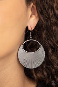 Paparazzi Jewelry Earrings Fan Girl Glam - Black