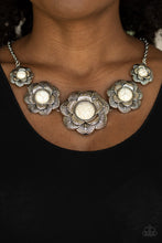 Load image into Gallery viewer, Paparazzi Jewelry Necklace Santa Fe Hills - White