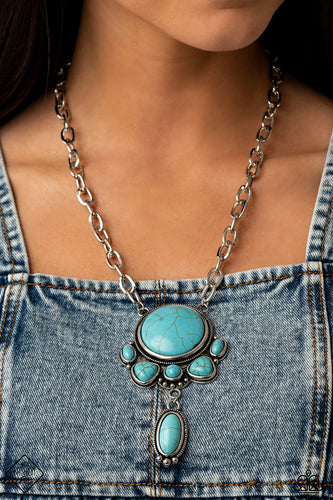 Paparazzi Jewelry Fashion Fix Geographically Gorgeous - Blue