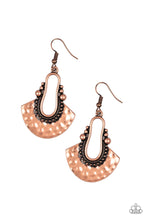 Load image into Gallery viewer, Paparazzi Jewelry Earrings When In Cusco - Copper