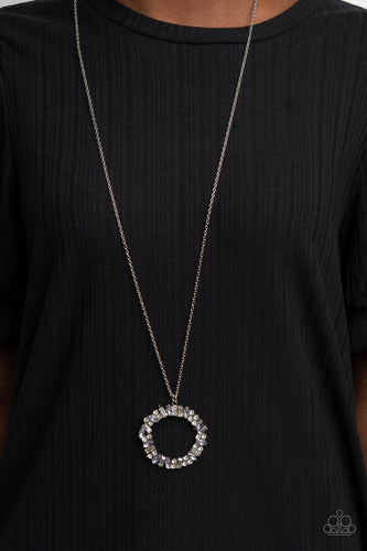 Paparazzi Jewelry Necklace Wreathed in Wealth - Purple