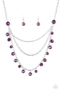 Paparazzi Jewelry Necklace You The GLAM! - Purple