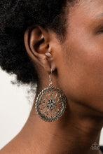 Load image into Gallery viewer, Paparazzi Jewelry Earrings Floral Fortunes - Silver