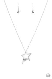 Paparazzi Jewelry Necklace Light Up The Sky - Silver