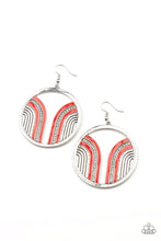 Load image into Gallery viewer, Paparazzi Jewelry Earrings Delightfully Deco - Red