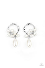 Load image into Gallery viewer, Paparazzi Exclusive Earrings Elegant Expo - White