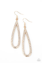 Load image into Gallery viewer, Paparazzi Jewelry Earrings Glitzy Goals Gold